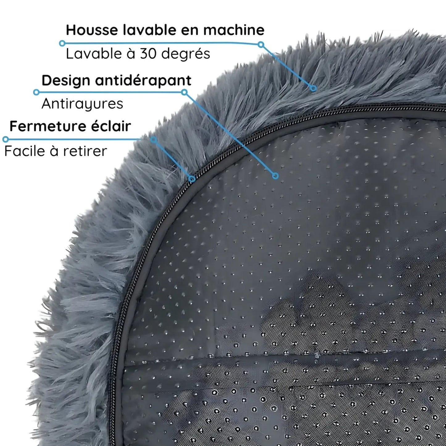 MrFluffyFriend - Lit Pour Chien Anti-Stress