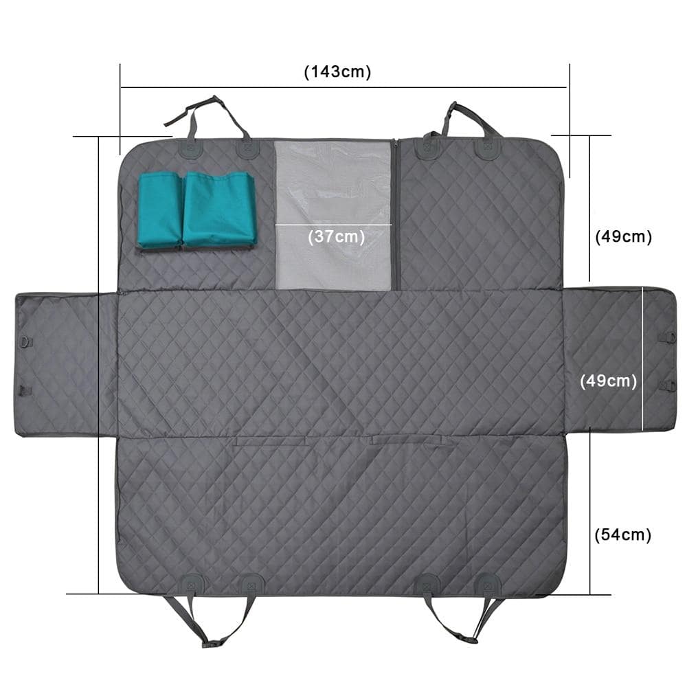 MrFluffyFriend - Housse De Siège Arrière Pour Chiens