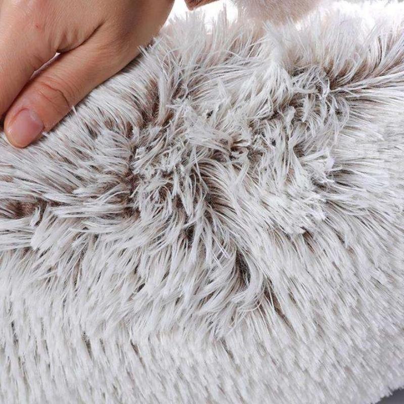 MrFluffyFriend - Lit Pour Chien Blanc